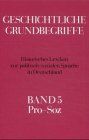 Geschichtliche Grundbegriffe, 8 Bde., Bd.5: Pro-Soz