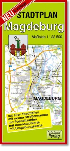 Stadtplan Magdeburg: Maßstab 1:22500