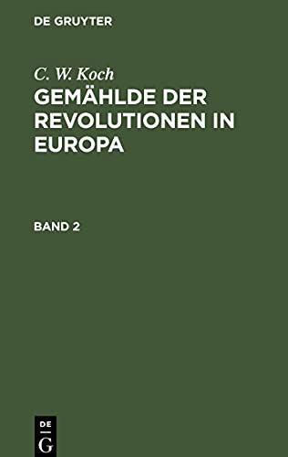 Gemählde der Revolutionen in Europa, Band 2, Gemählde der Revolutionen in Europa Band 2