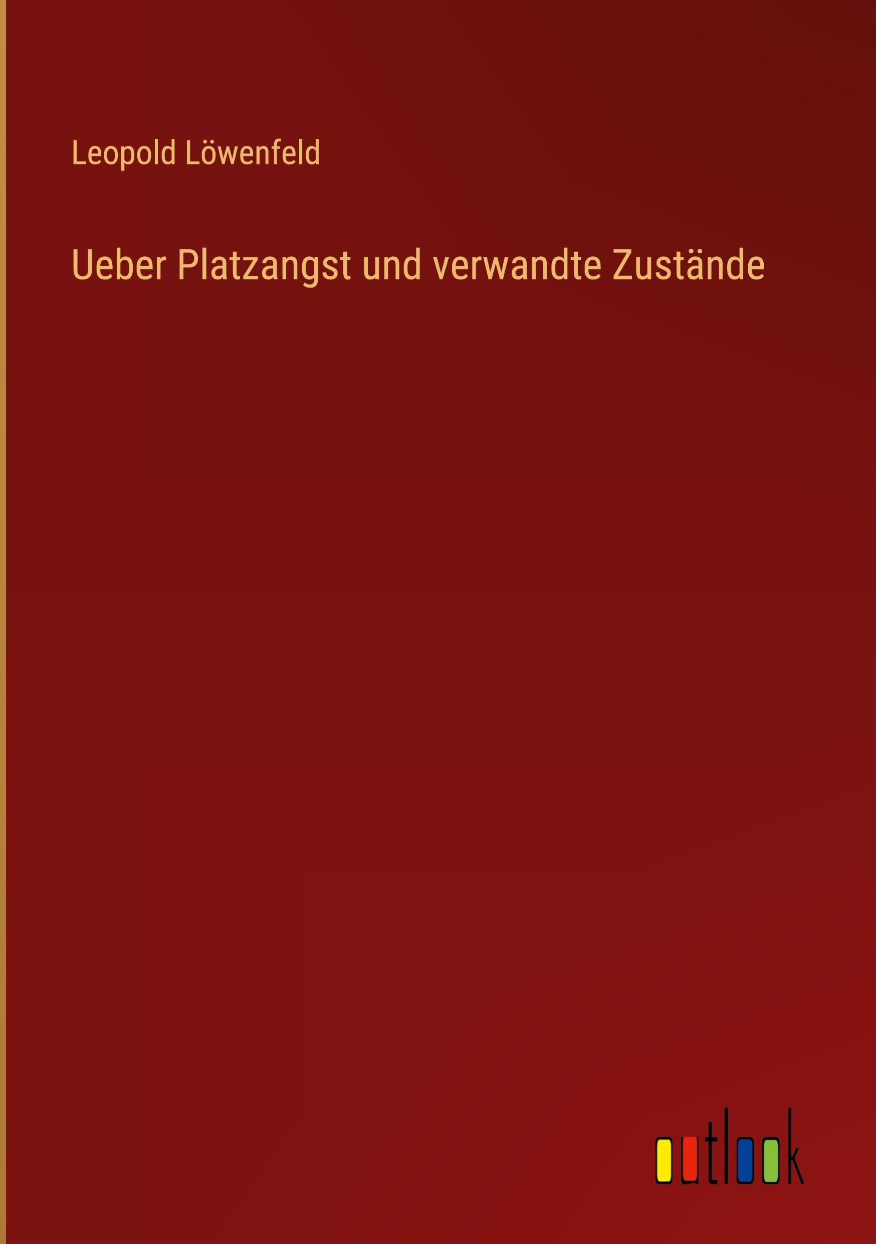 Ueber Platzangst und verwandte Zustände