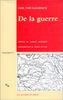 De la guerre (Minuit)