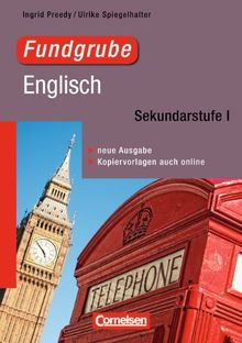 Fundgrube - Sekundarstufe I: Fundgrube Englisch - Neue Ausgabe: Buch mit Kopiervorlagen: Sekundarstufe I. Buch mit Kopiervorlagen