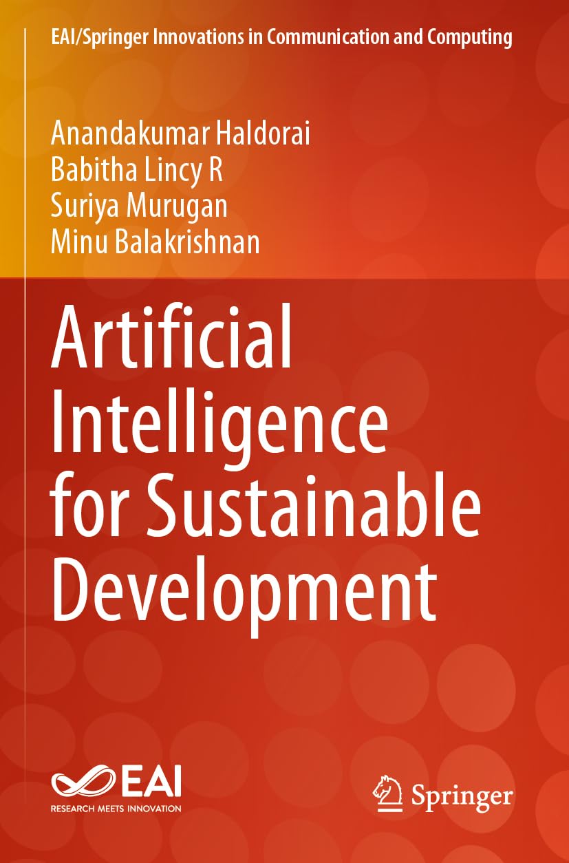 Artificial Intelligence for Sustainable Development (EAI/Springer Innovations in Communication and Computing)