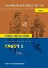 Faust I: Hamburger Leseheft plus Königs Materialien (Hamburger Lesehefte PLUS / Königs Materialien)