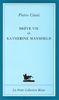 Brève vie de Katherine Mansfield (Petits Bleus)