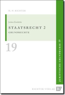Juristische Grundkurse: Zenthöfer, J: Staatsrecht 2: BD 19