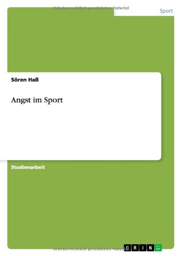 Angst im Sport