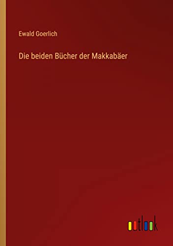 Die beiden Bücher der Makkabäer
