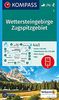Wettersteingebirge, Zugspitzgebiet: 4in1 Wanderkarte 1:50000 mit Aktiv Guide und Detailkarten inklusive Karte zur offline Verwendung in der ... Skitouren. (KOMPASS-Wanderkarten, Band 5)