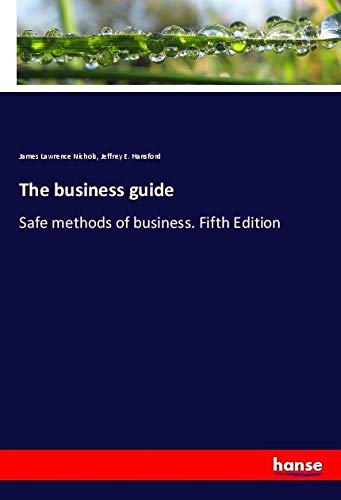 The business guide: Safe methods of business. Fifth Edition