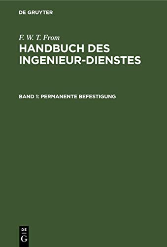 Permanente Befestigung (F. W. T. From: Handbuch des Ingenieur-Dienstes)