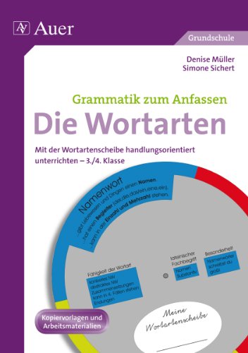 Die Wortarten: Mit der Wortartenscheibe handlungsorientiert unterrichten - 3./4. Klasse