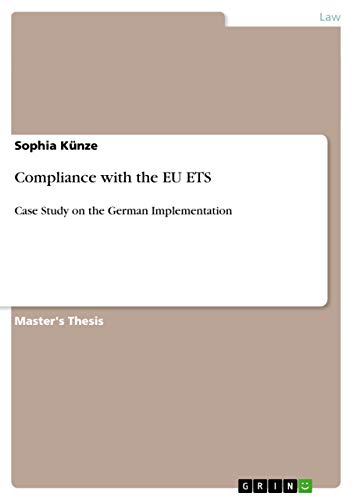 Compliance with the EU ETS: Case Study on the German Implementation
