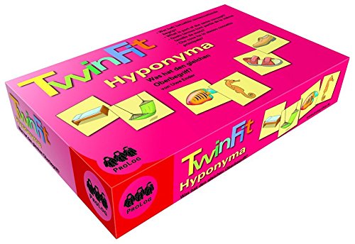 TwinFit Hyponyma - Was hat den gleichen Oberbegriff?: TwinFit - Eine Spieleserie zum Üben von Weltwissen, Wortschatzstrukturen und Satzbau: Eine ... von Wortschatz, Satzbau und Weltwissen