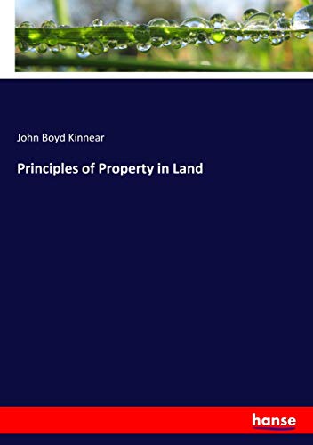Principles of Property in Land