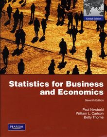 Statistics for Business and Economics (International Edition)