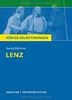 Lenz von Georg Büchner. Königs Erläuterungen.: Textanalyse und Interpretationshilfe mit ausführlicher Inhaltsangabe und Abituraufgaben mit Lösungen