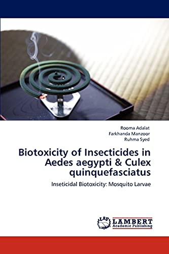 Biotoxicity of Insecticides in Aedes aegypti & Culex quinquefasciatus: Inseticidal Biotoxicity: Mosquito Larvae