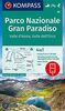 KOMPASS Wanderkarte Parco Nazionale Gran Paradiso, Valle d'Aosta, Valle dell'Orco: 4in1 Wanderkarte 1:50000 mit Aktiv Guide und Detailkarten inklusive ... Skitouren. (KOMPASS-Wanderkarten, Band 86)