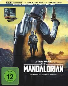 The Mandalorian - Staffel 2 - Steelbook - Limited Edition (4K Ultra HD) (+ Blu-ray) [4 Discs]