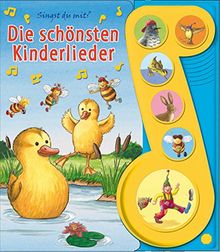 Die schönsten Kinderlieder: 6 Button Soundbuch