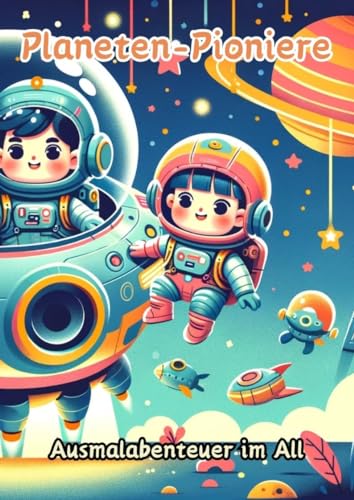 Planeten-Pioniere: Ausmalabenteuer im All