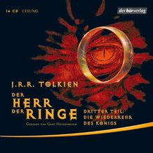 Der Herr der Ringe. Dritter Teil: Die Wiederkehr des Königs von Tolkien, J.R.R. | Buch | Zustand sehr gut