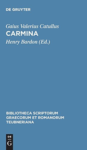 Carmina (Bibliotheca scriptorum Graecorum et Romanorum Teubneriana)