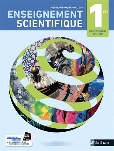 Enseignement scientifique 1re : manuel 2019