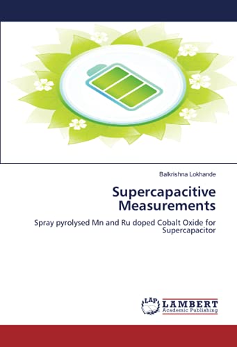 Supercapacitive Measurements: Spray pyrolysed Mn and Ru doped Cobalt Oxide for Supercapacitor