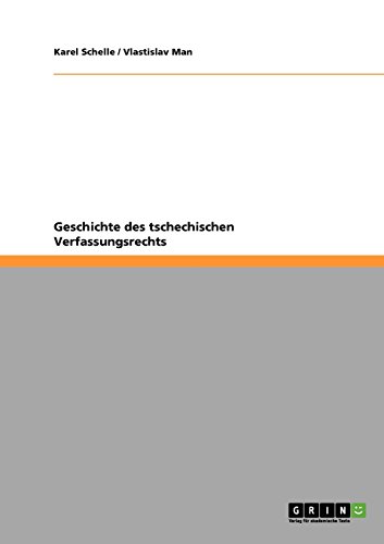 Geschichte des tschechischen Verfassungsrechts