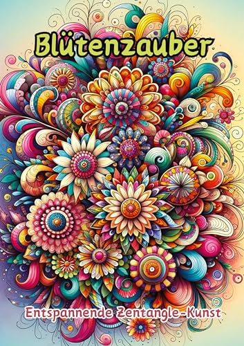 Blütenzauber: Entspannende Zentangle-Kunst