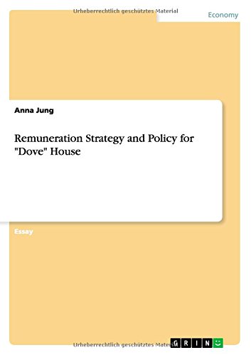Remuneration Strategy and Policy for Dove House