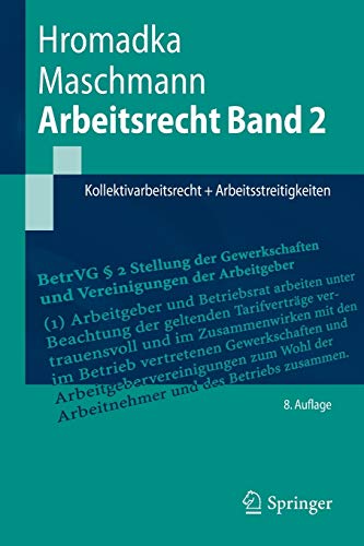 Springer-Lehrbuch   Arbeitsrecht Band 2 - Wolfgang Hromadka Frank Maschmann Kartoniert (TB)