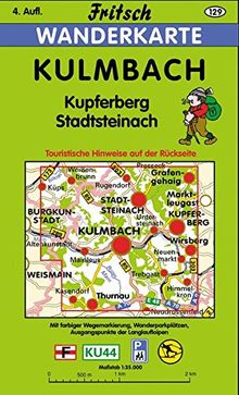 Kulmbach: Kupferberg - Stadtsteinach (Fritsch Wanderkarten 1:35000)