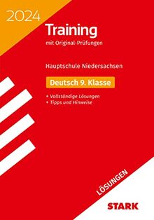 STARK Lösungen zu Original-Prüfungen und Training Hauptschule 2024 - Deutsch 9. Klasse - Niedersachsen