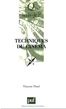 Techniques du cinéma von Pinel, Vincent | Buch | Zustand gut