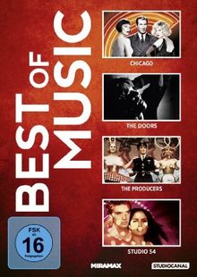 Best of Music: Chicago / Studio 54 / The Doors / The Producers - Frühling für Hitler [4 DVDs]