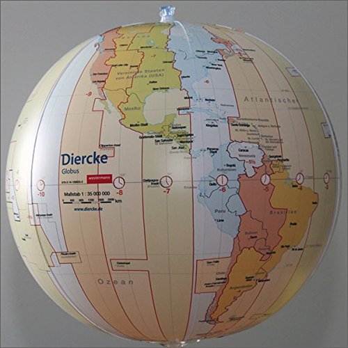Diercke Weltatlas: Diercke: Wasserball Zeitzonen