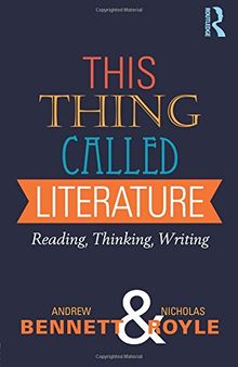 This Thing Called Literature