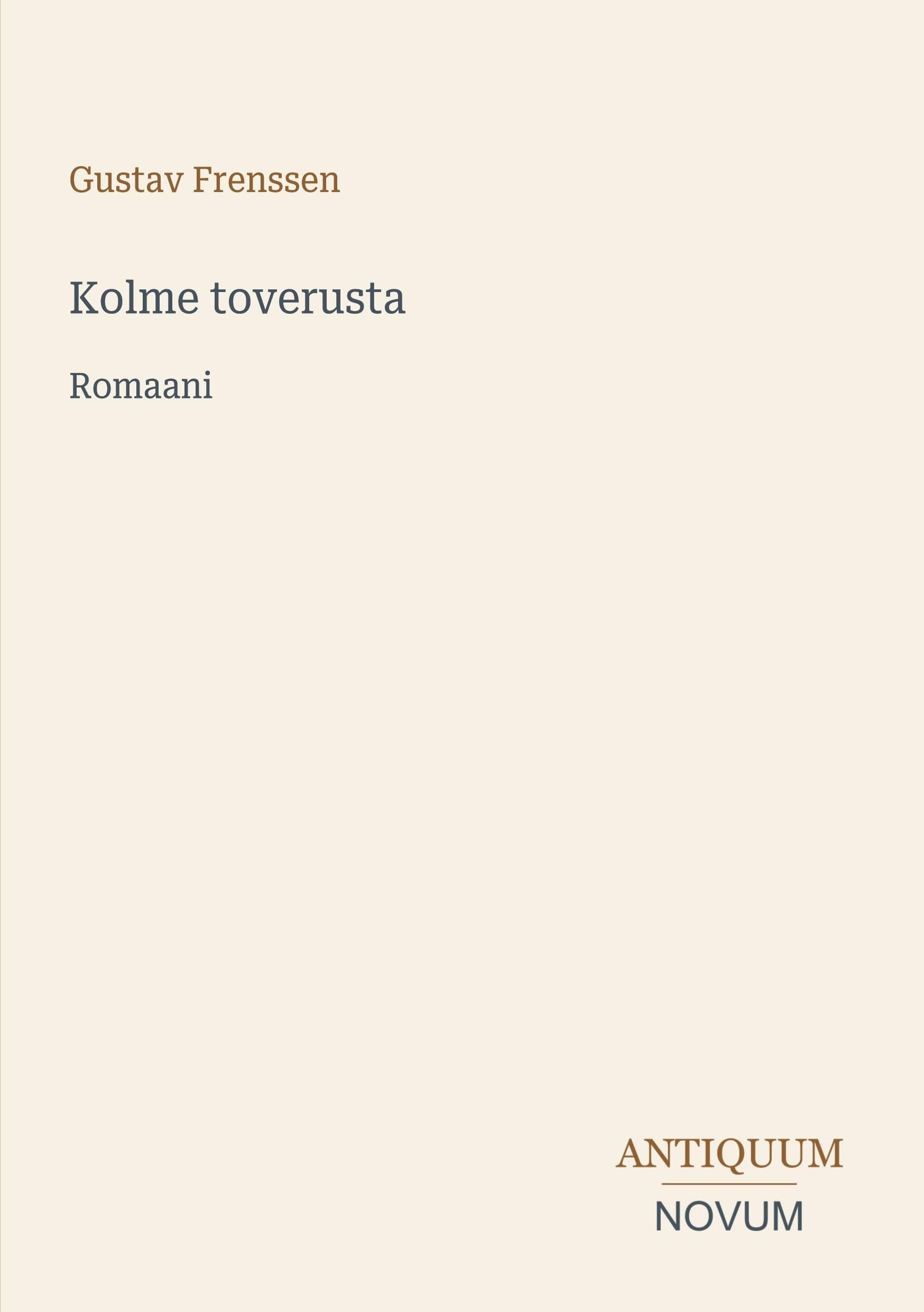 Kolme toverusta