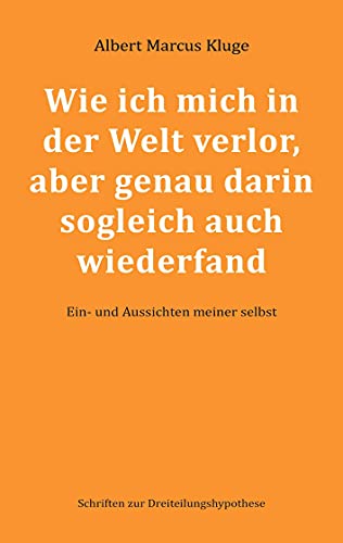 Wie ich mich in der Welt verlor, aber genau darin sogleich auch wiederfand: Ein- und Aussichten meiner selbst