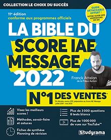 La bible du Score IAE Message : 2022