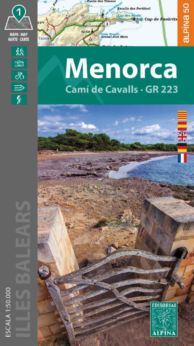 Menorca GR 223: 1:50000