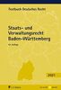 Staats- und Verwaltungsrecht Baden-Württemberg (Textbuch Deutsches Recht)