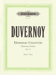 Elementarunterricht für Anfänger op. 176: in 25 leichten und fortschreitenden Studien, für Klavier