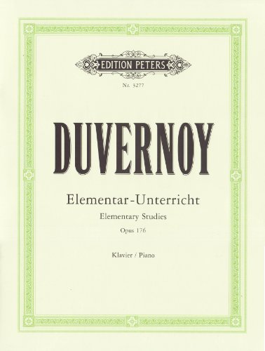 Elementarunterricht für Anfänger op. 176: in 25 leichten und fortschreitenden Studien, für Klavier