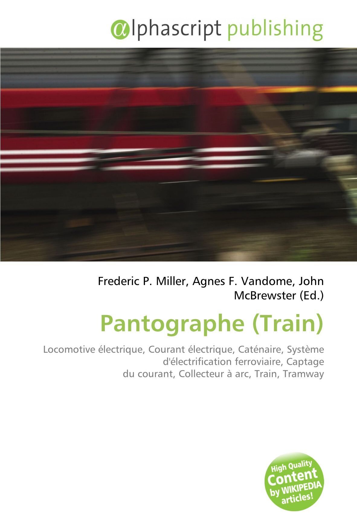 Pantographe (Train) von unbekannt - Taschenbuch