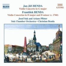 Violinkonzerte Von Jan und Franz Benda Vol. 1