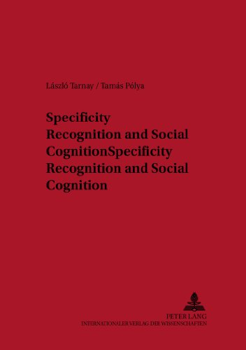 Specificity Recognition and Social Cognition (Metalinguistica)